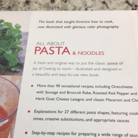 New joy of cooking all about pasta and noodles cookbook - Picture 12 of 12